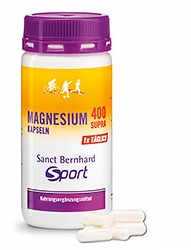 Sanct Bernhard Sport Magnesium 400 supra Capsules - 91 g