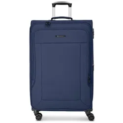 Franky Melbourne 3.0 4-Rollen Trolley 79 cm mit Dehnfalte  blau