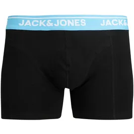 JACK & JONES Boxershort 10er Pack in Schwarz/Blau/Orange M