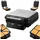 Steinborg 2-in-1 Waffeleisen & Sandwichmaker Touch Panel LED Display