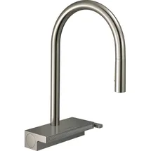 Hansgrohe Aquno Select M81 Einhebelmischer Edelstahl
