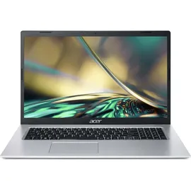 Acer Aspire 3 (17.30", Intel Core i3-1215U, 8 GB, 512 GB, DE), Notebook, Silber