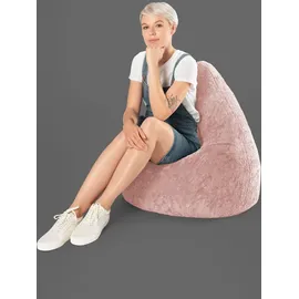 Sitting Point Sitzsack Fluffy 220, Rose