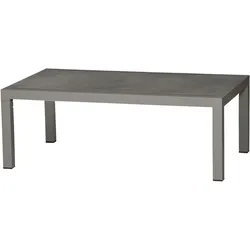 SIENA GARDEN Loungetisch Belia, Aluminium/Keramik, 120 x 70 x 48 cm