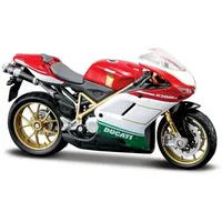 MAISTO 39300 - Modellmotorrad Ducati 1098 Tricolore rot/weiß/grün 1:18