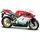 MAISTO 39300 - Modellmotorrad Ducati 1098 Tricolore rot/weiß/grün 1:18
