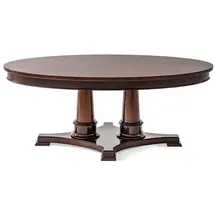 JVmoebel Ovaler Couchtisch Braun Holz 80 x 55 cm