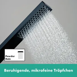 Hansgrohe Tecturis E 3-Loch Einhebel-Wannenrandmischer, mit sBox, mattschwarz