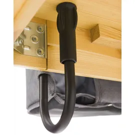 fillikid Tischsitz Comfort mit gepolsterter Sitzfläche inkl. Tasche - Grau