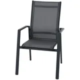 Siena Garden Tauro Stapelsessel 52 x 63 x 99,5 cm anthrazit 2 St.