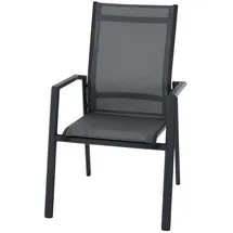 Siena Garden Tauro Stapelsessel 52 x 63 x 99,5 cm anthrazit 2 St.