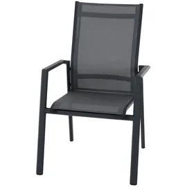 Siena Garden Tauro Stapelsessel 52 x 63 x 99,5 cm anthrazit 2 St.