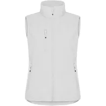 New Wave CLIQUE Classic Softshell Weste Damen - weiß M