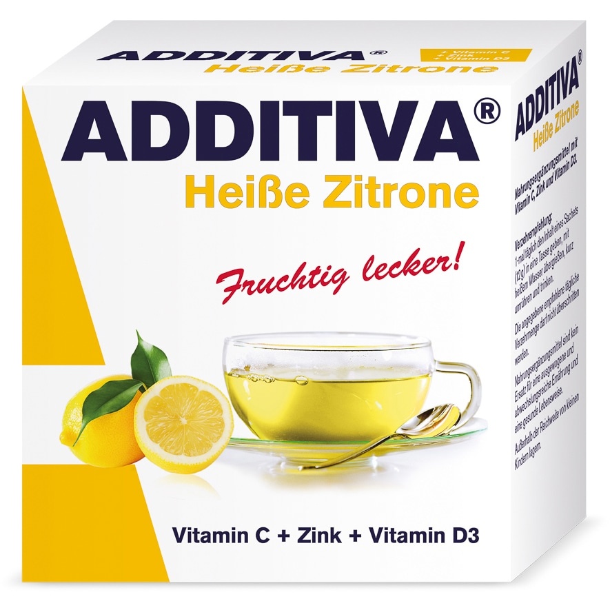 Dr. Scheffler ADDITIVA heiße Zitrone Pulver Vitamine 0.12 kg