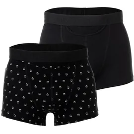 HOM Boxershort 2er Pack in Schwarz | Gr.: L