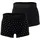 HOM Boxershort 2er Pack in Schwarz | Gr.: L