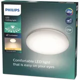 Philips Moire Deckenleuchte, 17W, warmweiß, warmweiß, weiß