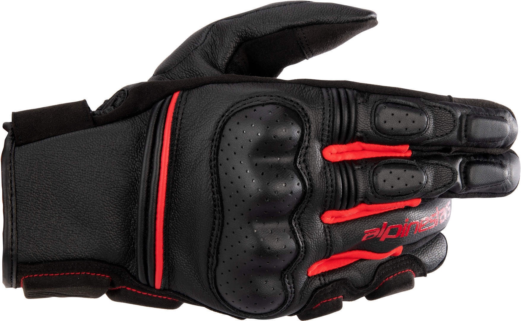 Alpinestars Phenom Motorfiets handschoenen, zwart-rood, L
