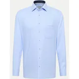 Eterna Modern Fit Langarmhemd Blau 39