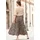 LASCANA Hosenrock Damen Braun/Mehrfarbig 38