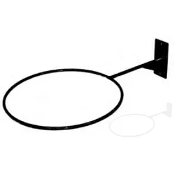 Eurosport Gymball Wallhanger Lagerregal Schwarz