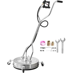 VEVOR 535mm Hochdruckreiniger Oberflächenreiniger Doppelgriffe max. 275Bar