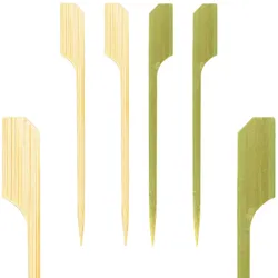 1500x Fingerfood Spieße "Golf" aus Bambus 9cm