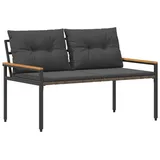 vidaXL Bank 116 x 67,5 x 72 cm Grau
