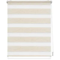Lichtblick Duo Rollo / Doppelrollo Klemmfix 45 x 150 cm natur