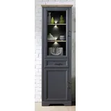 Innostyle Vitrine ¦ grau ¦ Maße (cm): B: 66 H: 204 T: 42