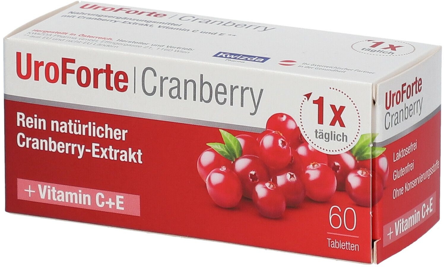 Biogelat® Cranberry UroForte Filmtabletten 60 St 60 St Filmtabletten