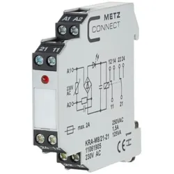Metz Connect Koppelbaustein KRA-M8/21-21 230AC 11061905