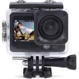 Nedis Action Cam Dualer Bildschirm 1080p@30fps 12 MPixel Wasserdicht bis: 30.0 m 70 min - Wi-Fi - App erhältlich für: Android/IOS - Inkl. Halterung - Schwarz