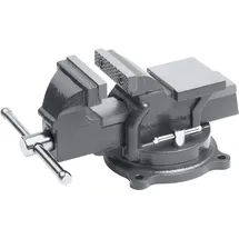 Meister Craft Schraubstock Stahl 75 mm grau drehbar