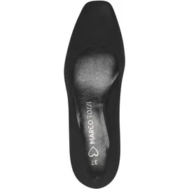 Marco Tozzi Damen Pumps mit Blockabsatz Vegan, Schwarz (Schwarz), 40 EU