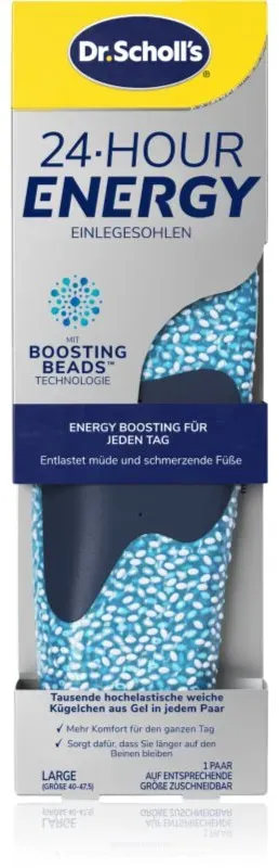 Scholl Dr. Scholl's 24 Hour Energy Schuheinlagen Größe L 1 Paar