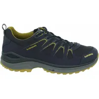 Lowa Innox Evo Goretex Lo Wanderschuhe - Steel Blue / Mustard - EU 41 1/2