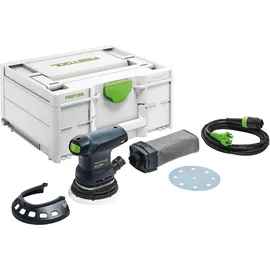 Festool ETS 125 REQ-Plus inkl. Schleifmittel Systainer3 Granat