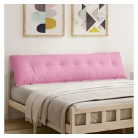 vidaXL Rückenkissen 200 x 19 x 50 cm Rosa