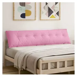 vidaXL Rückenkissen 200 x 19 x 50 cm Rosa