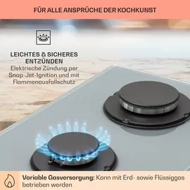 Klarstein Campingkocher 2-flammig Edelstahl