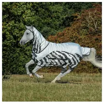 Bucas Buzz-Off Rain Zebra & Neck, 120