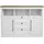 OTTO home Ismund 121 x 95 x 39 cm Weiß / Naturfarben