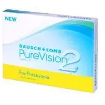 Bausch + Lomb PureVision2 for Presbyopia 3 St. / 8.60 BC / 14.00 DIA / +2.00 DPT / High ADD