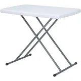 Floordirekt Klapptisch 75,5 x 49 x 4,1 cm Weiß