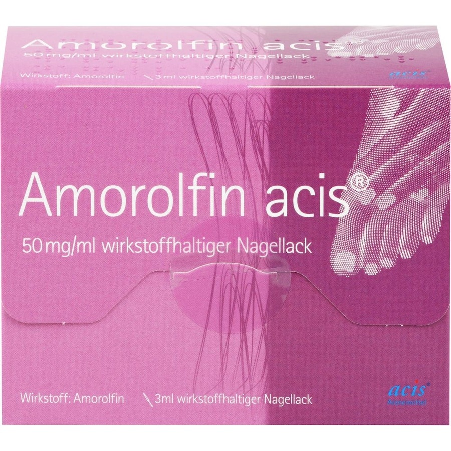 acis Arzneimittel AMOROLFIN acis 50 mg/ml wirkstoffhalt.Nagellack Nagelpilz 003 l