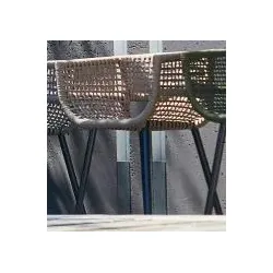 Outdoor Stuhl Suka schwarz/taupe