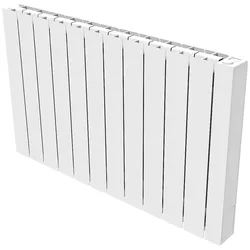 Aluminim-Elektro-Heizkörper eBlitz mit Wi-Fi Steuerung (Ausführung: Aluminium-Heizkörper eBlitz WiFi 1500W weiß RAL 9010)