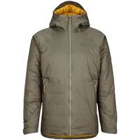 Rab Valiance Jacket - Daunenjacke - oliv-dunkelgrün|beige-sand
