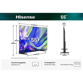 Hisense 55Q7S 55" Hi‑QLED 4K Smart TV